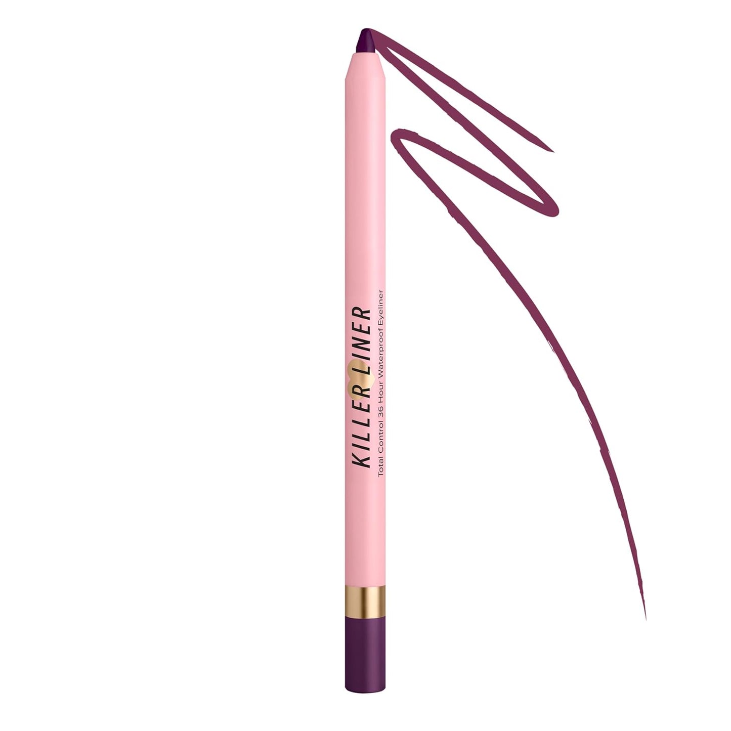 Too Faced Killer Liner - 36-Hour Waterproof Gel Eyeliner Pencil | Long-Lasting, Non-Flaking, 0.04 Ounce