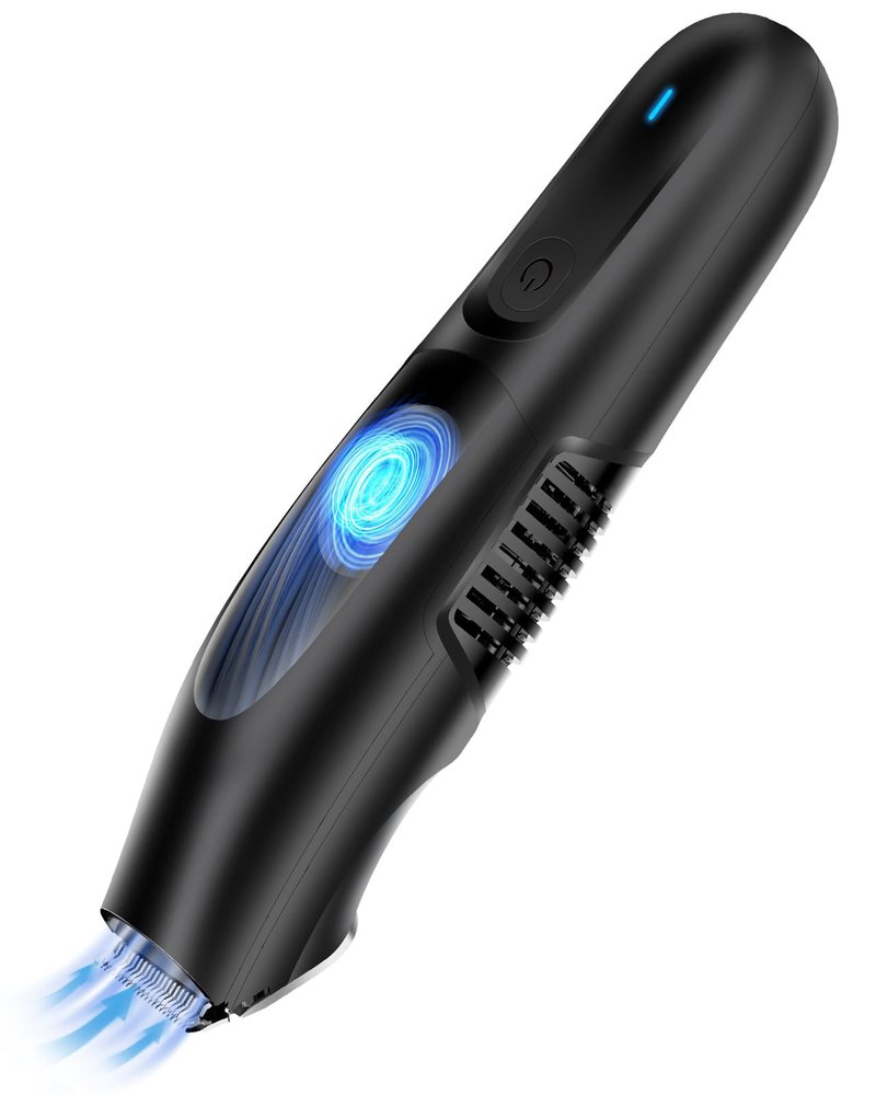 Body Hair Trimmer, Vacuum Clippers with Hair Suction, Electric Bikini Trimmer with Body Clippers for Cut Leg, Chest, Arm, Waterproof