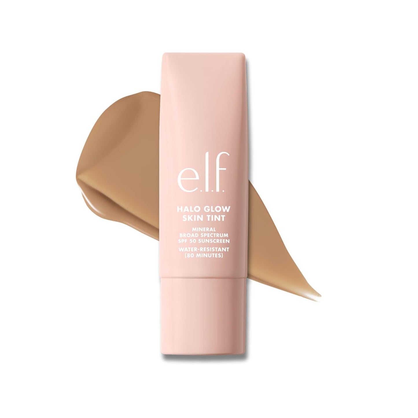 e.l.f. Halo Glow Skin Tint SPF 50 - Tinted Moisturizer for Light Skin | Buildable Coverage, Vegan & Cruelty-Free