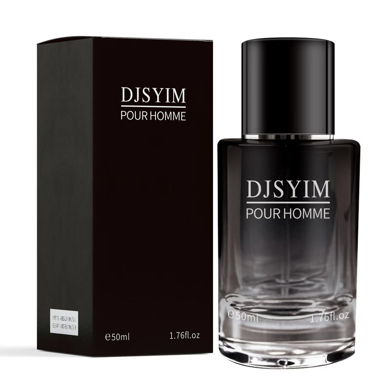 Men's Pheromone Cologne - Long Lasting Lemon & Pepper Scent | 1.7 Oz Portable Eau de Toilette