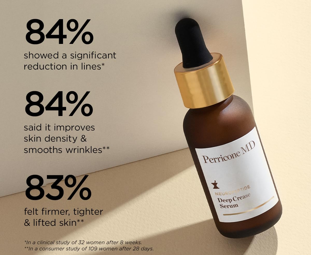 Perricone MD Neuropeptide Deep Crease Serum - Anti-Aging Formula | 1 fl oz