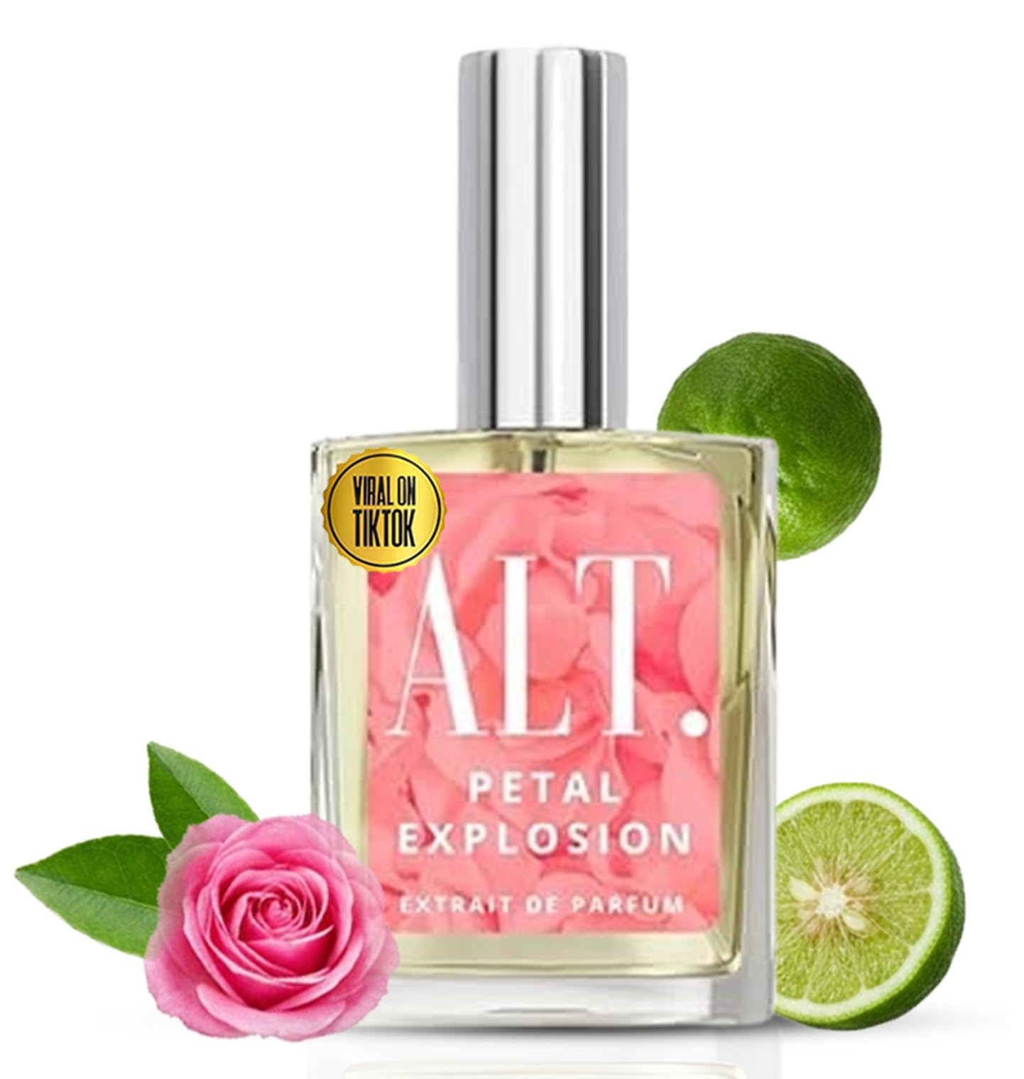 ALT. FRAGRANCES Petal Explosion - Inspired by Flower Bomb Perfume for Women, Extrait de Parfum, Long Lasting Floral Signature Luxury Women’s Fragrance, 60ml