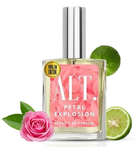 ALT. FRAGRANCES Petal Explosion - Inspired by Flower Bomb Perfume for Women, Extrait de Parfum, Long Lasting Floral Signature Luxury Women’s Fragrance, 60ml