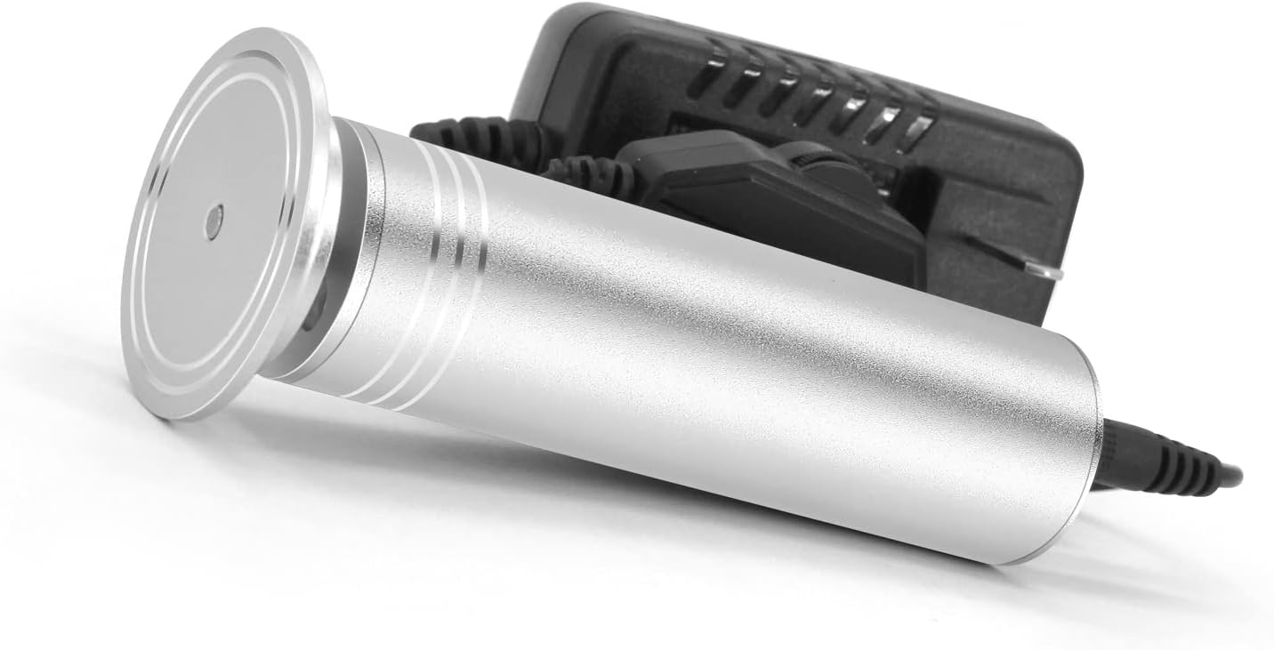 Electric Foot Callus Remover - Professional Pedicure Tool with 1200RPM Speed, Adjustable Settings & 60 Sandpaper Discs | Silver