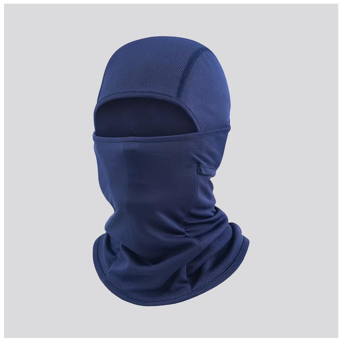 Balaclava Ski Mask for Men & Women – Winter Windproof & Summer UV Protection Face Cover for Cycling, Motorcycle, Snow Sports（Navy）