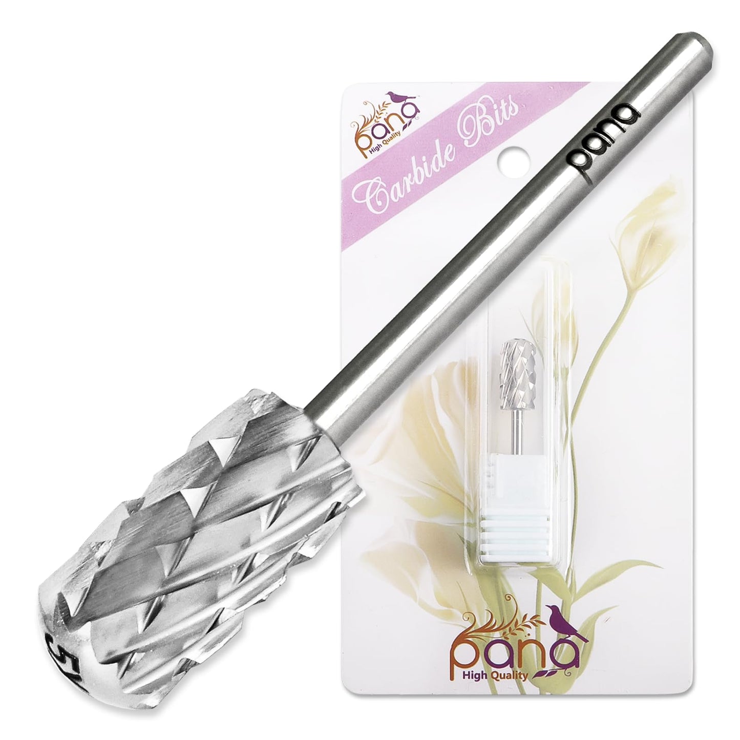 PANA 3/32" Shank Smooth Top Small and Large Carbide Bit 02