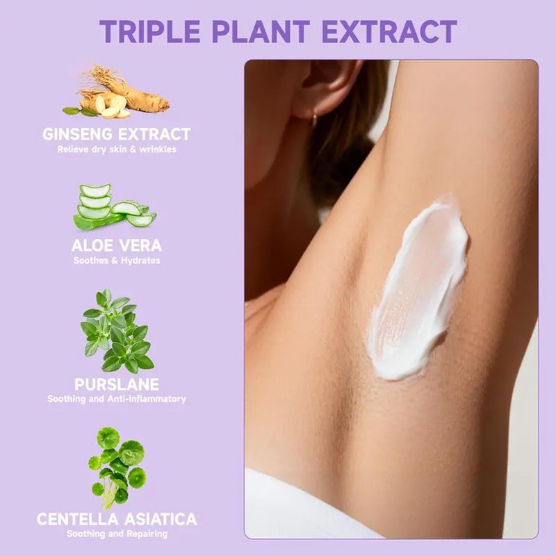 Cloud Sense Hair Removal Spray, Bikini Pain-Free Hair Removal Cream for Sensitive Skin, Gentle Body Hair Removal Kit, Available in Two Forms: Paste and Spray for Women and Men (Cream)