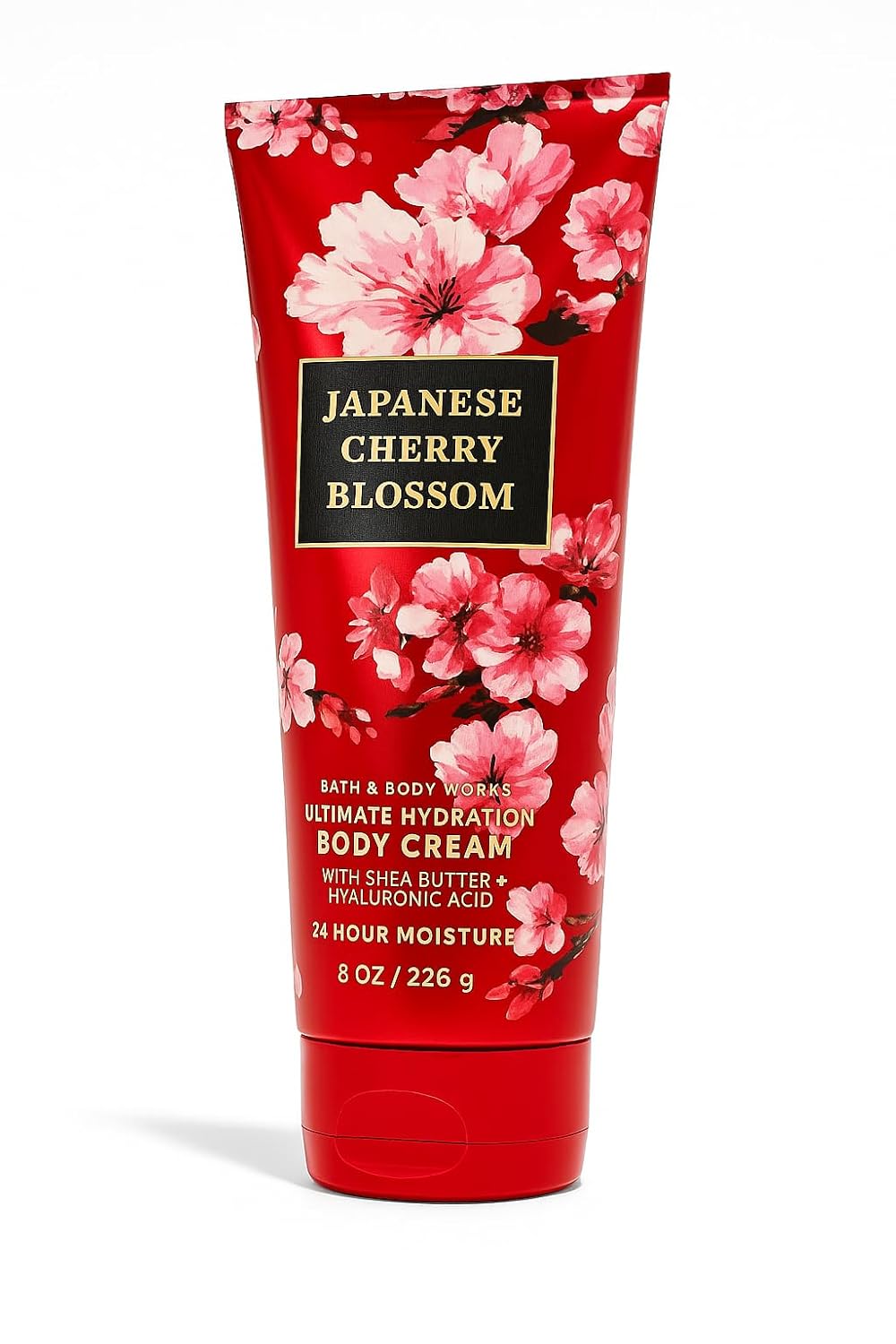 Japanese Cherry Blossom Body Cream - Ultimate Hydration Moisturizer with Shea Butter & Hyaluronic Acid for Dry Skin | 8 oz - 2 Pack