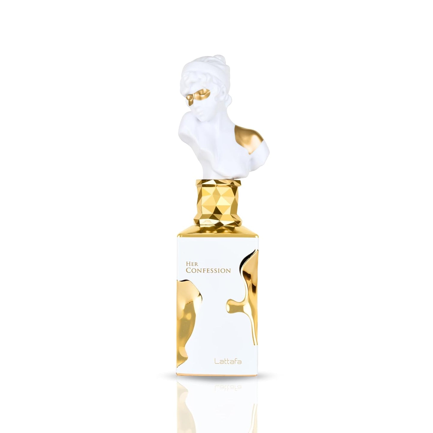 Lattafa Her Confession Eau de Parfum - Long-Lasting Vanilla Floral Musk Fragrance for Women | 3.40 oz / 100 ml