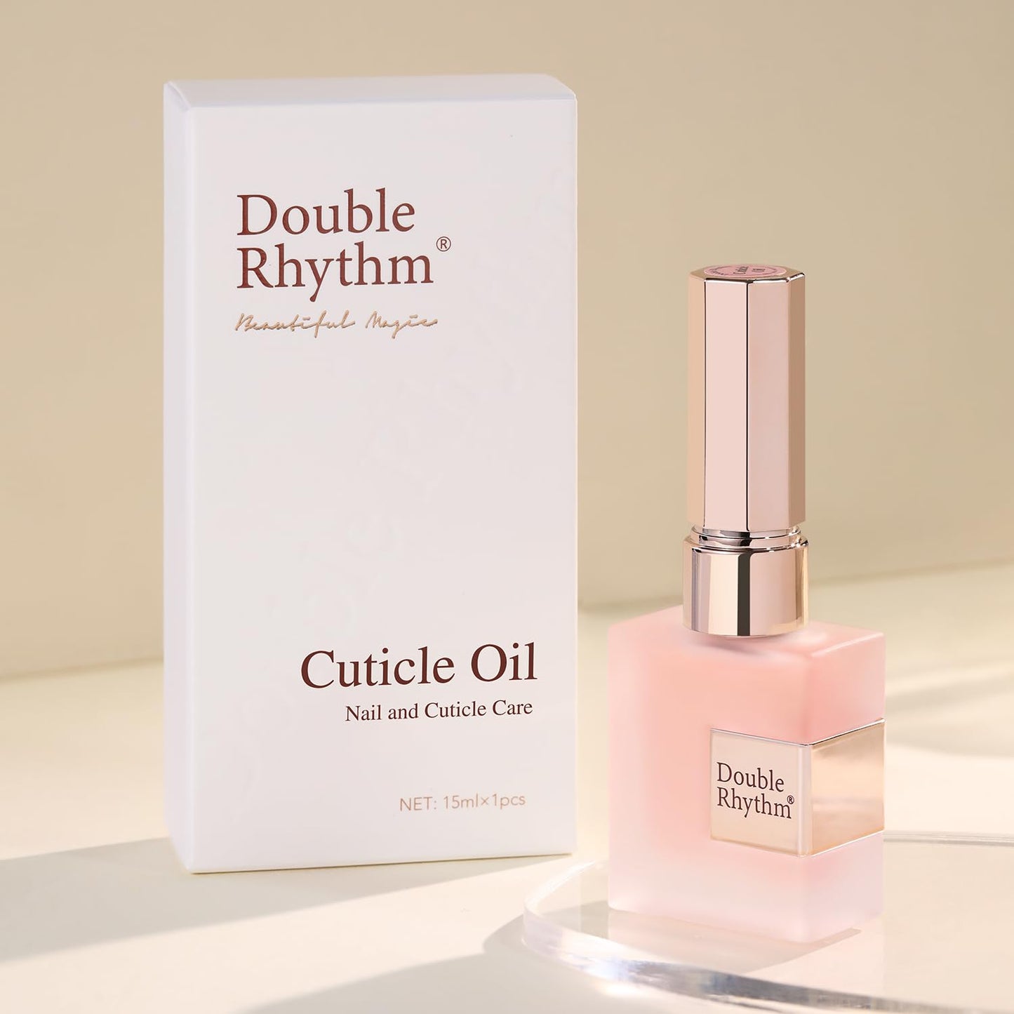 Revitalize Nails with Double Rhythm Natural Cuticle Oil - Softens & Nourishes Cuticles
