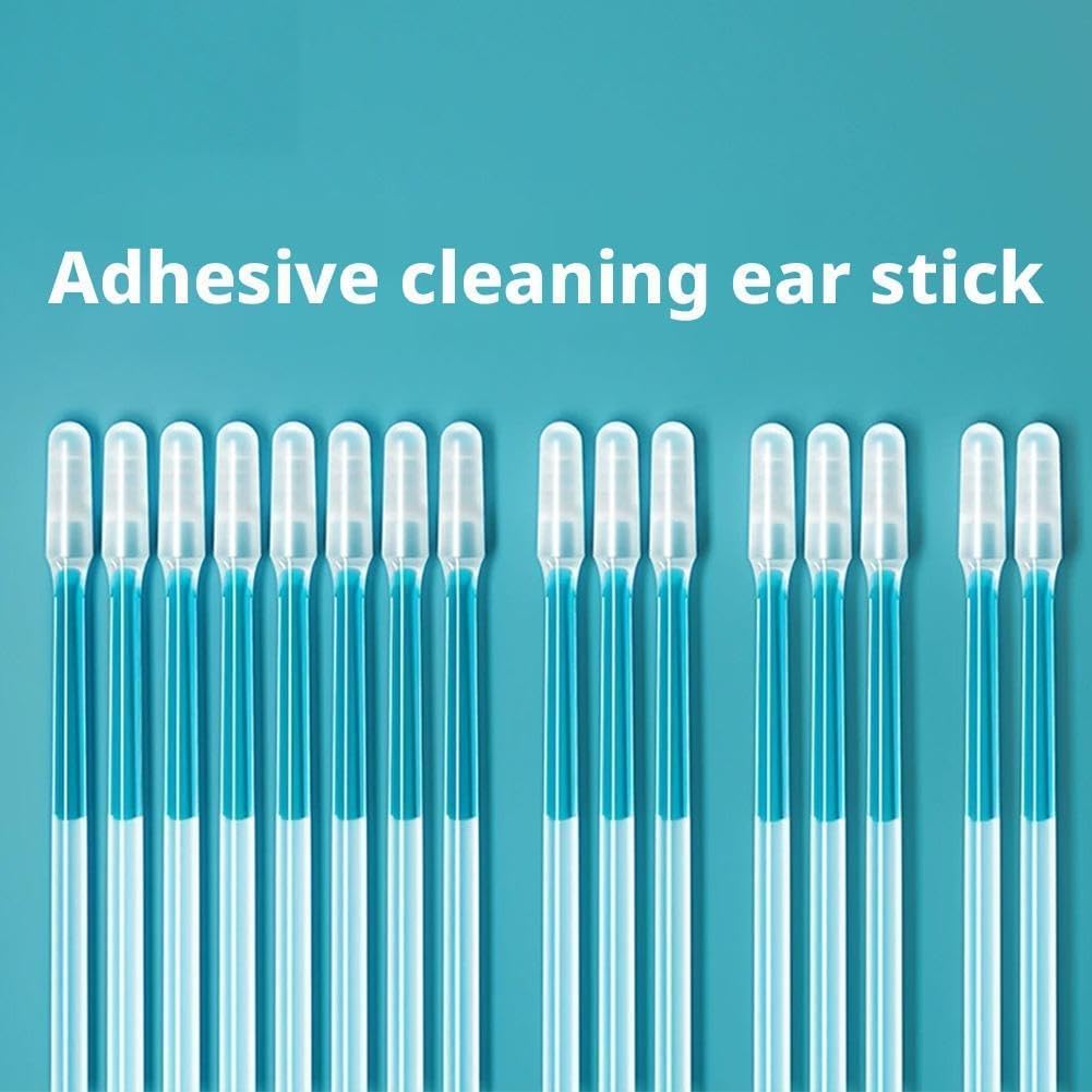 Earwax Removal Swabs - 24 Pack Reusable Tools with Dust Cover | Safe & Effective Cleaning
