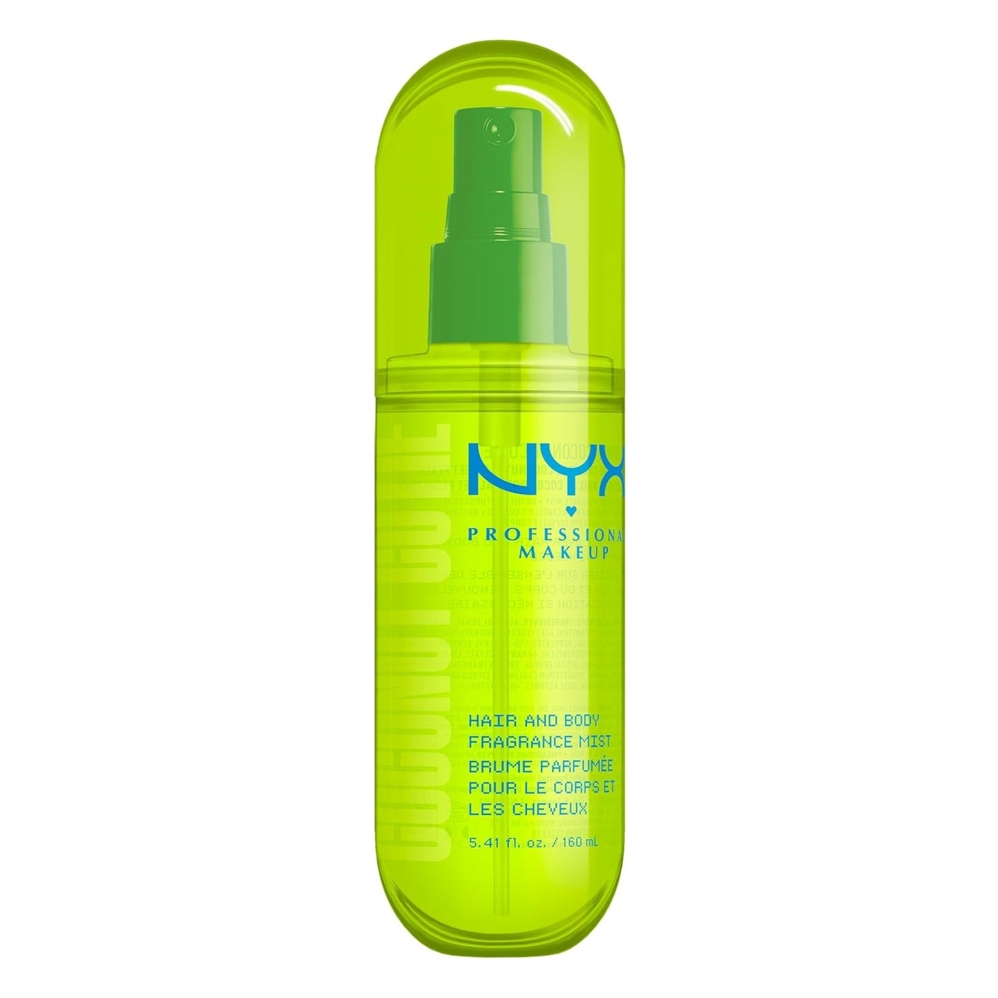 NYX Fat Oil Fragrance Mist - Coconut Cutie Hair & Body Spray | Vegan, Long-Lasting 2.7 fl oz