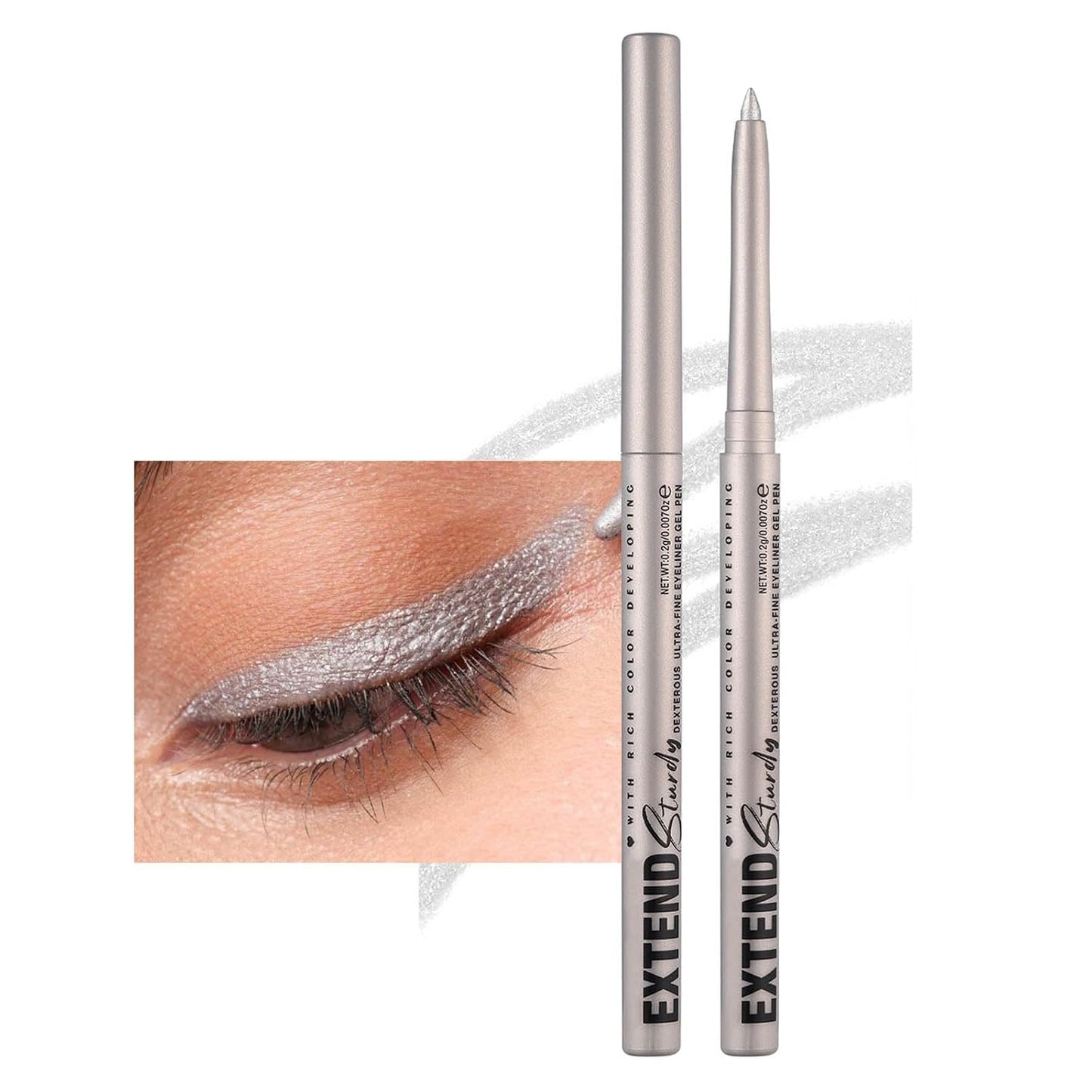 Cream Eyeliner Set - Quick-Drying, Waterproof & Smudge-Proof | 12 Versatile Shades for Sensitive Eyes