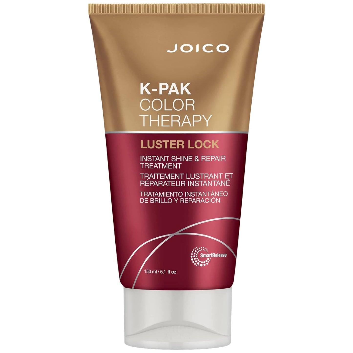 Joico K-PAK Color Therapy Luster Lock Treatment - Instant Shine & Repair for Color-Treated Hair | Boost Color Vibrancy with Keratin & Argan Oil