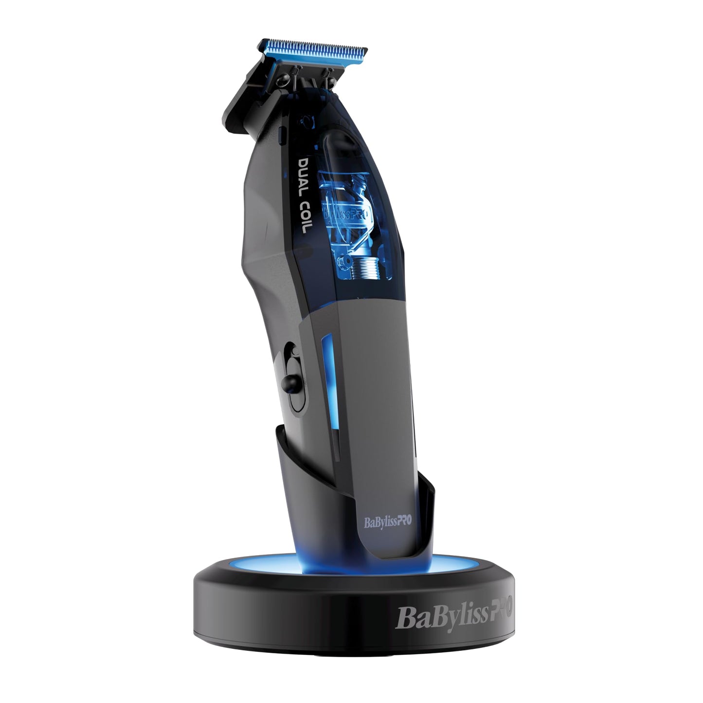 BaBylissPRO Dual Coil Trimmer, Professional Cordless Hair Trimmer – Precision Detail & Line‑Up Trimmer with All‑Metal Housing for Barbers
