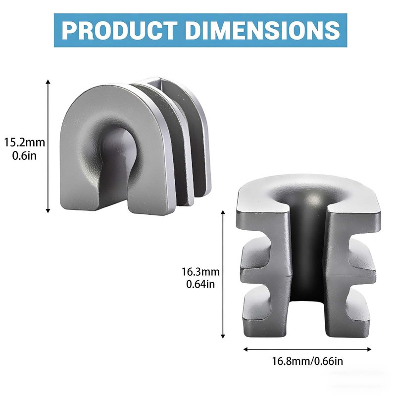 20-Pack Zinc Alloy-Replacement Trimmer Head Eyelet Sleeves for Stihl Models FS90R FS44 FS55 FS80 FS88 FS90 FS106 FS108 FS130 F FS85 FS86 FS91 FS110,Trimmer Head Parts for Autocut 25-2 Eyelets