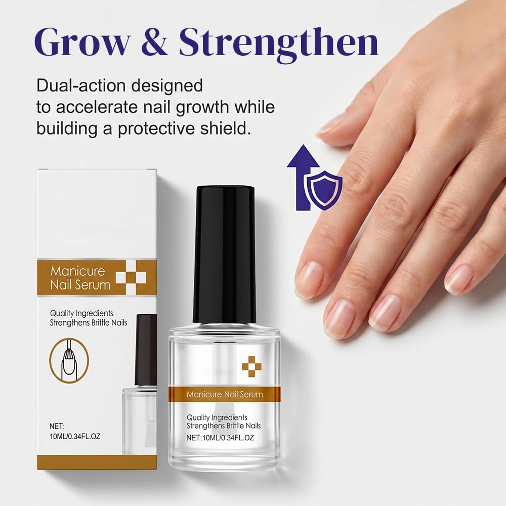 Nail Care Oil with Keratin, 2026 New Keratin Nail Strengthener, 3-Day Intensive Care for Dry & Brittle Nails, Fast Hydration & Repair Treatment (1pcs)