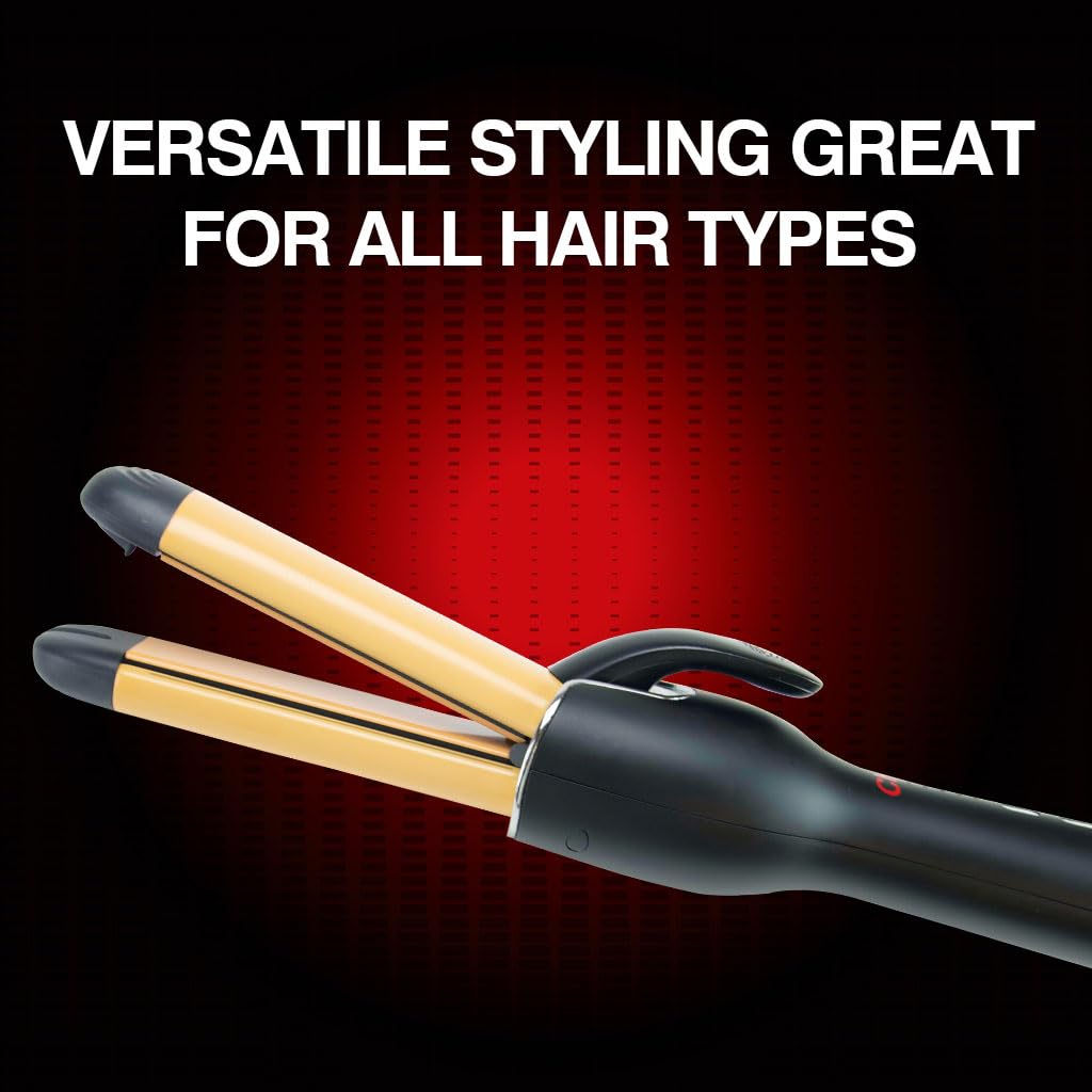 CHI Air Setter 2-in-1 Flat Iron and Curler, Combination of Both Flat Iron and Curler, Creates Sleek & Curly Styles On All Hair Types