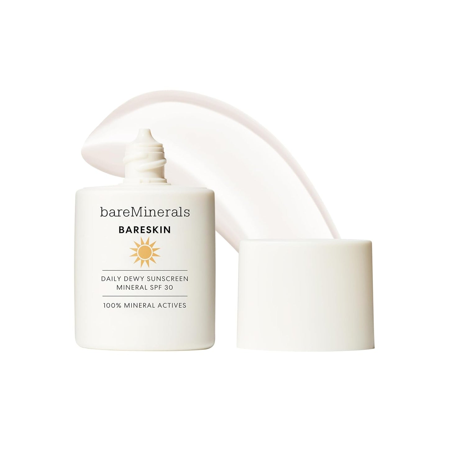 bareMinerals Daily Dewy Sunscreen SPF 30 - Hydrating Mineral Face Sunscreen with Niacinamide | Lightweight, Non-Greasy, Broad Spectrum UVA/UVB Protection