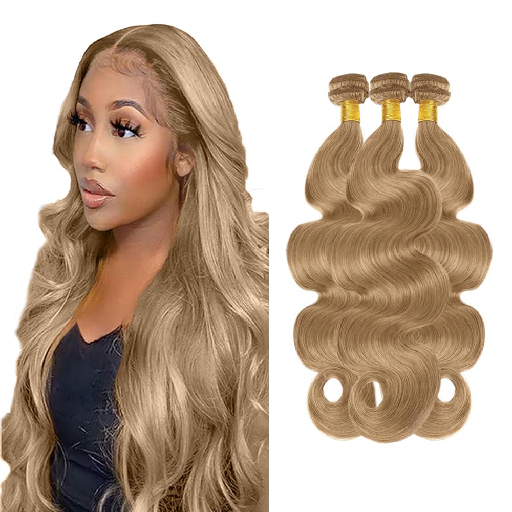 Ash Blonde Bundles Human Hair Ash Blonde Bundles Body Wave Color #22 Bundle Wet And Wavy Bundle 150g 18 20 22 Inch