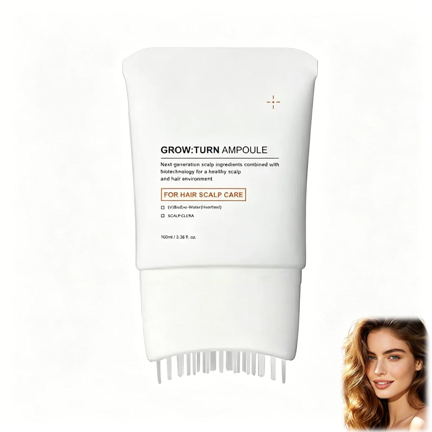 Hair Growth Serum - Scalp Revitalizing with Heartleaf Exosomes & Built-in Applicator Brush | Korean Hair Care Solution