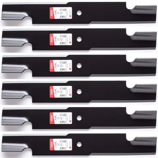 Oregon 6 Pack 91-628 Super High Lift Blade Fits Scag A48304 48304 481712 61"