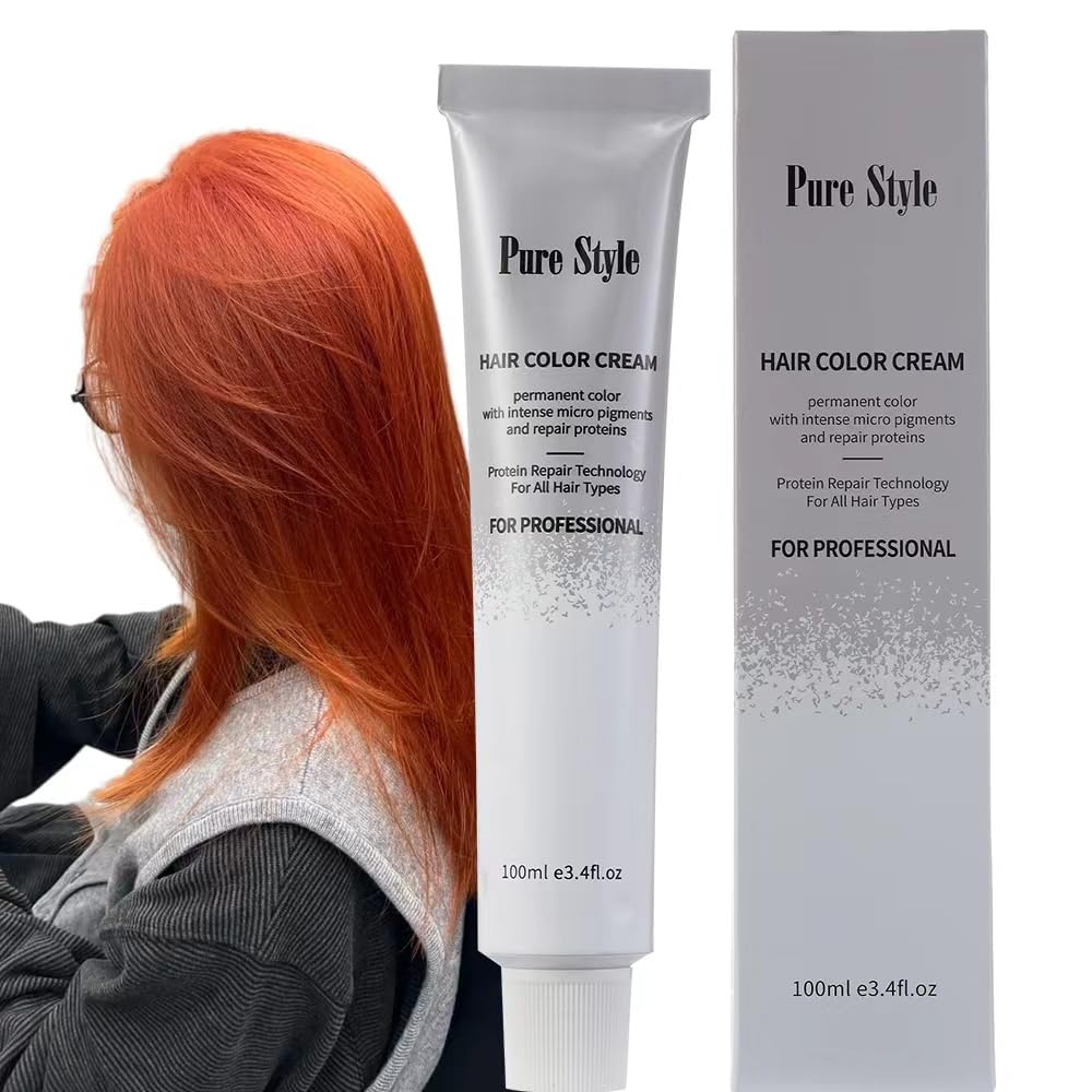 Hair Color Diluter Cream - Ammonia-Low Permanent Dye for At-Home Salon Quality | 3.4 fl oz (100ml) Nourishing Formula