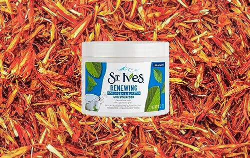 St. Ives Collagen & Elastin Face Moisturizer 10 oz Pack of 2 - Hydrating, Paraben-Free, Daily Skin Renewal for Women