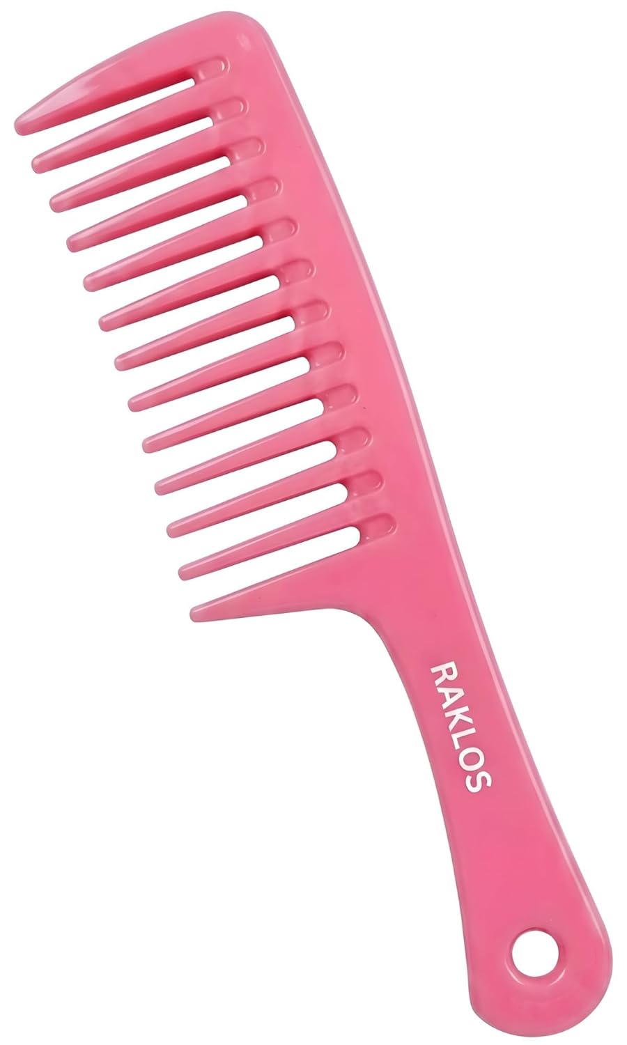 Large Wide Tooth Comb - Hair Detangler for Curly Wet & Dry Hair | Black Shower Comb