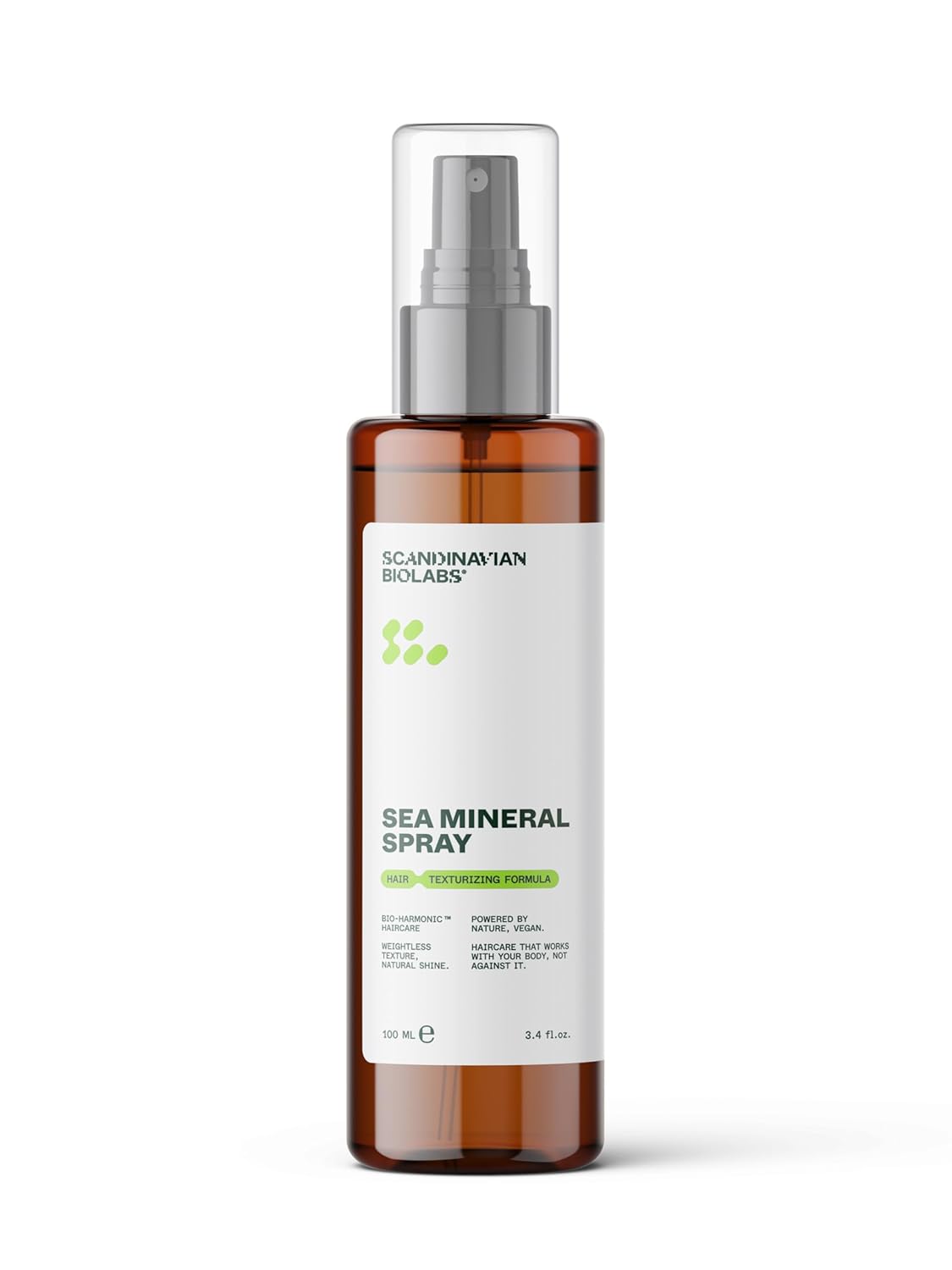 Sea Mineral Spray - Natural Volume & Texture Enhancer | Moisturizing Antioxidant Formula, 100 mL / 3.4 Oz