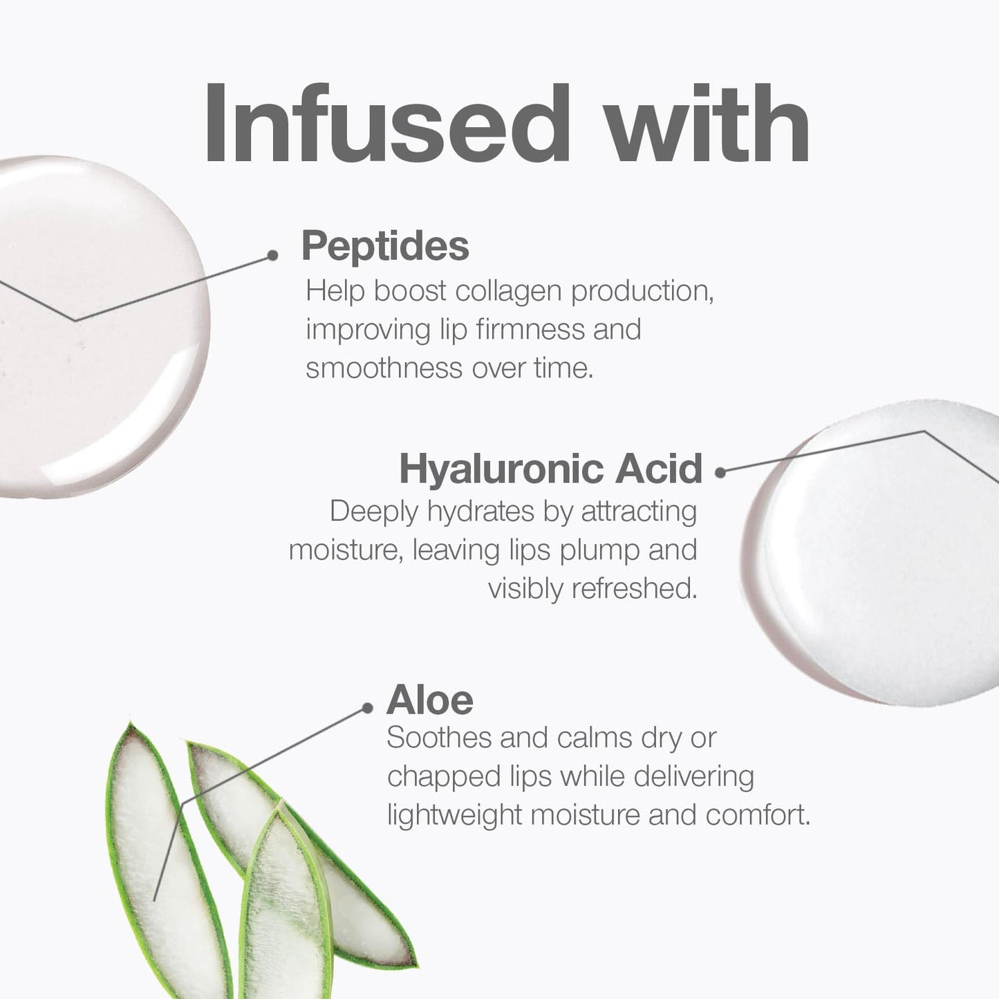 Palladio Lip Glaze Serum - Hydrating Lip Gloss with Peptides & Hyaluronic Acid for Plump Lips | Vegan, High-Shine (Blush Brulee)