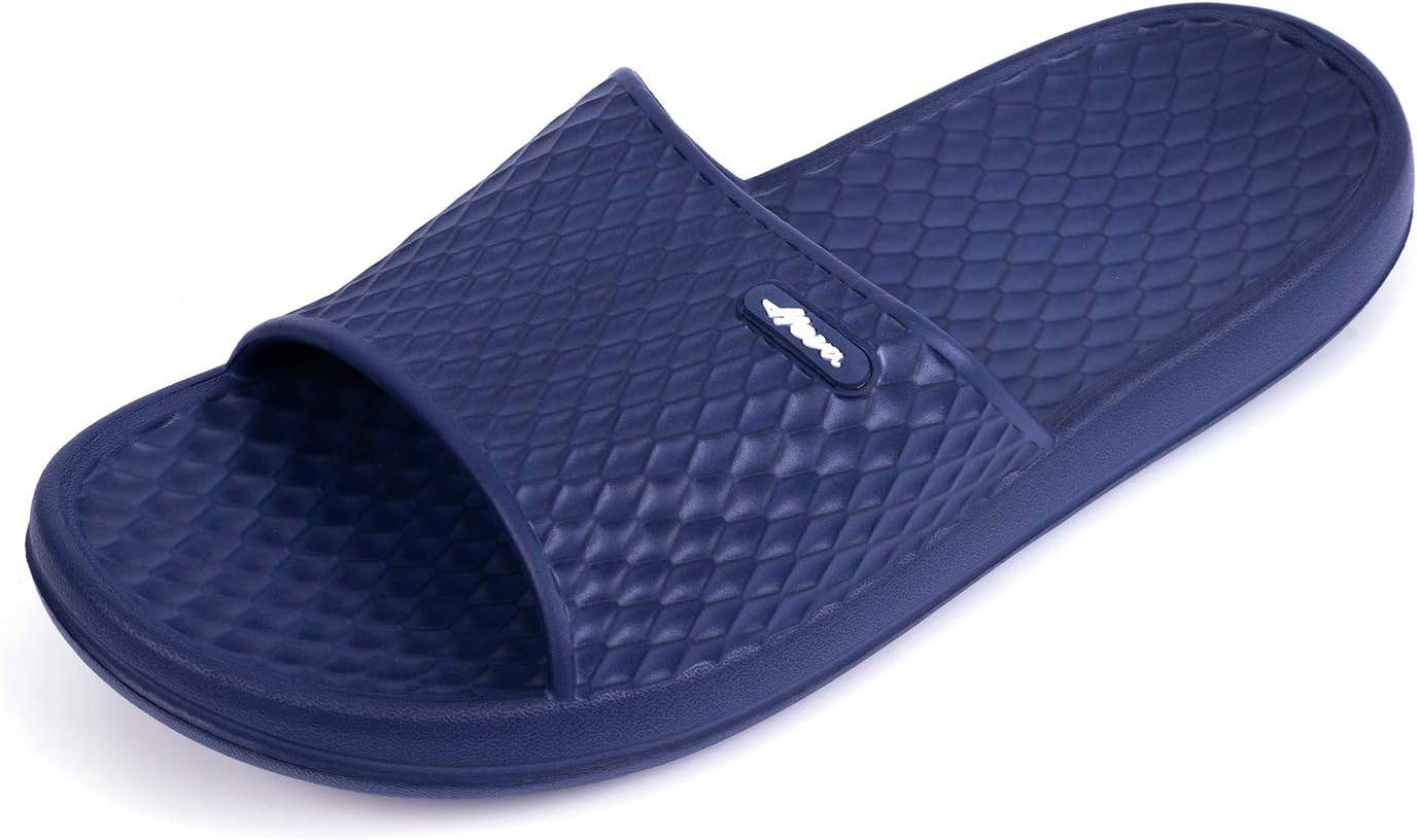 FunkyMonkey Women's Non-Slip Shower Slippers - Indoor & Beach Sandals | Comfortable & Stylish