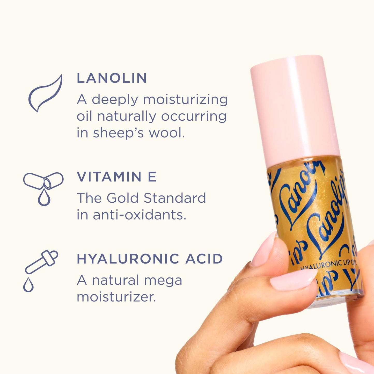 Lanolips Hydrating Lip Oil Duo Gift Set - Plumping Gloss with Lanolin Oil & Hyaluronic Acid | Honey & Raspberry (2 Pieces)