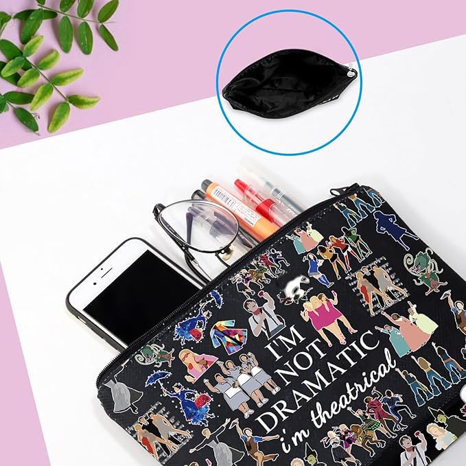 GJTIM Musical Theatre Gift Zipper Pouch - I'm Not Dramatic