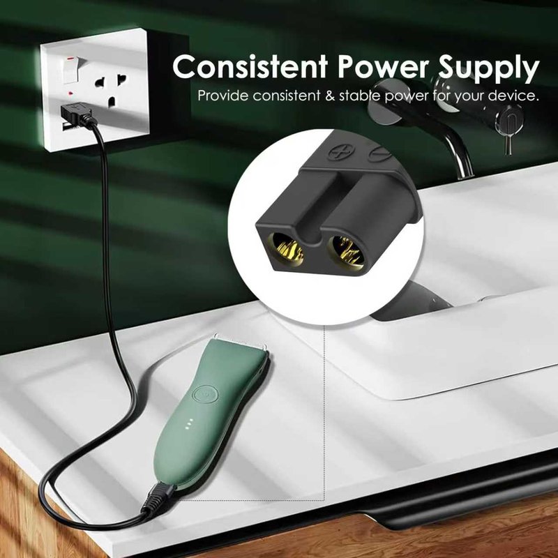 5V USB Charger Compatible with Meridian Grooming Electric Shaver Trimmer, oneisall Dog Clippers oneisall P2, 26225202-003DE, C61, X2N5, X2, K52NTS, N6, A11 Cat Hair Trimmer Charging Cable Cord