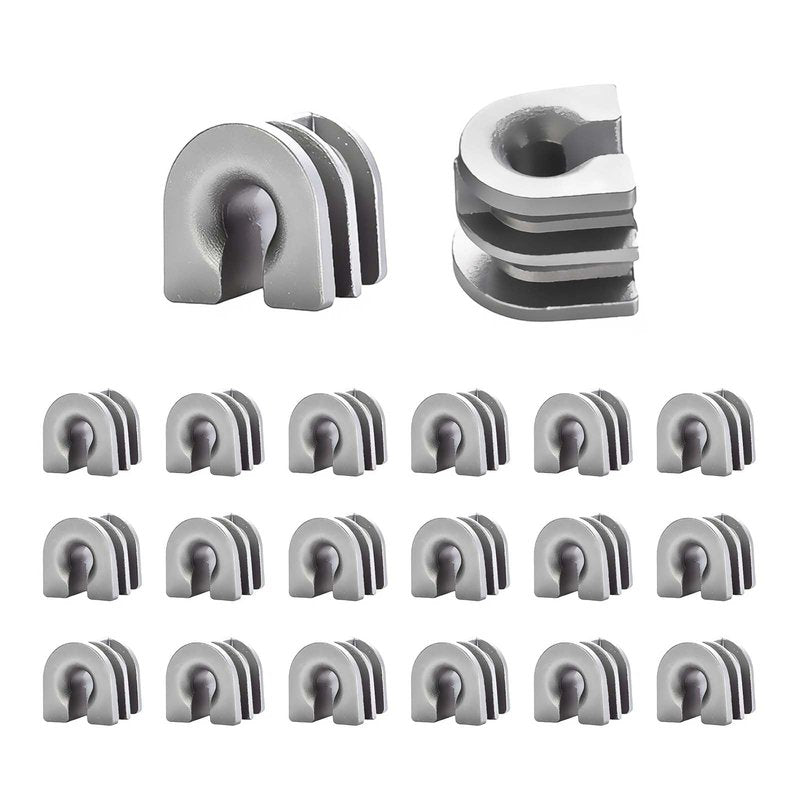 20-Pack Zinc Alloy-Replacement Trimmer Head Eyelet Sleeves for Stihl Models FS90R FS44 FS55 FS80 FS88 FS90 FS106 FS108 FS130 F FS85 FS86 FS91 FS110,Trimmer Head Parts for Autocut 25-2 Eyelets