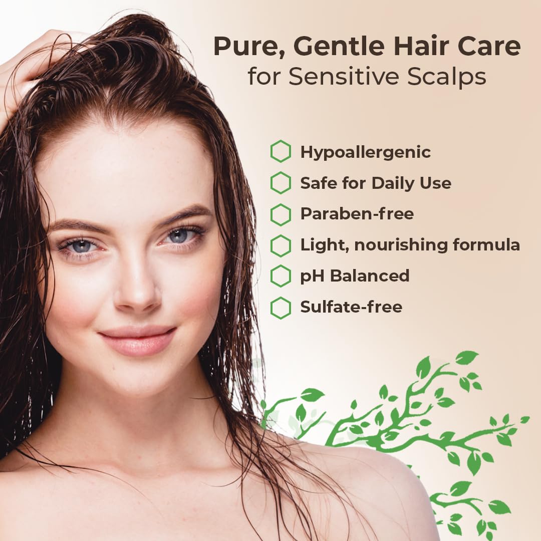 Eczema Psoriasis Shampoo & Conditioner Set | Anti-Dandruff Treatment for Dry Scalp & Itchy Hair