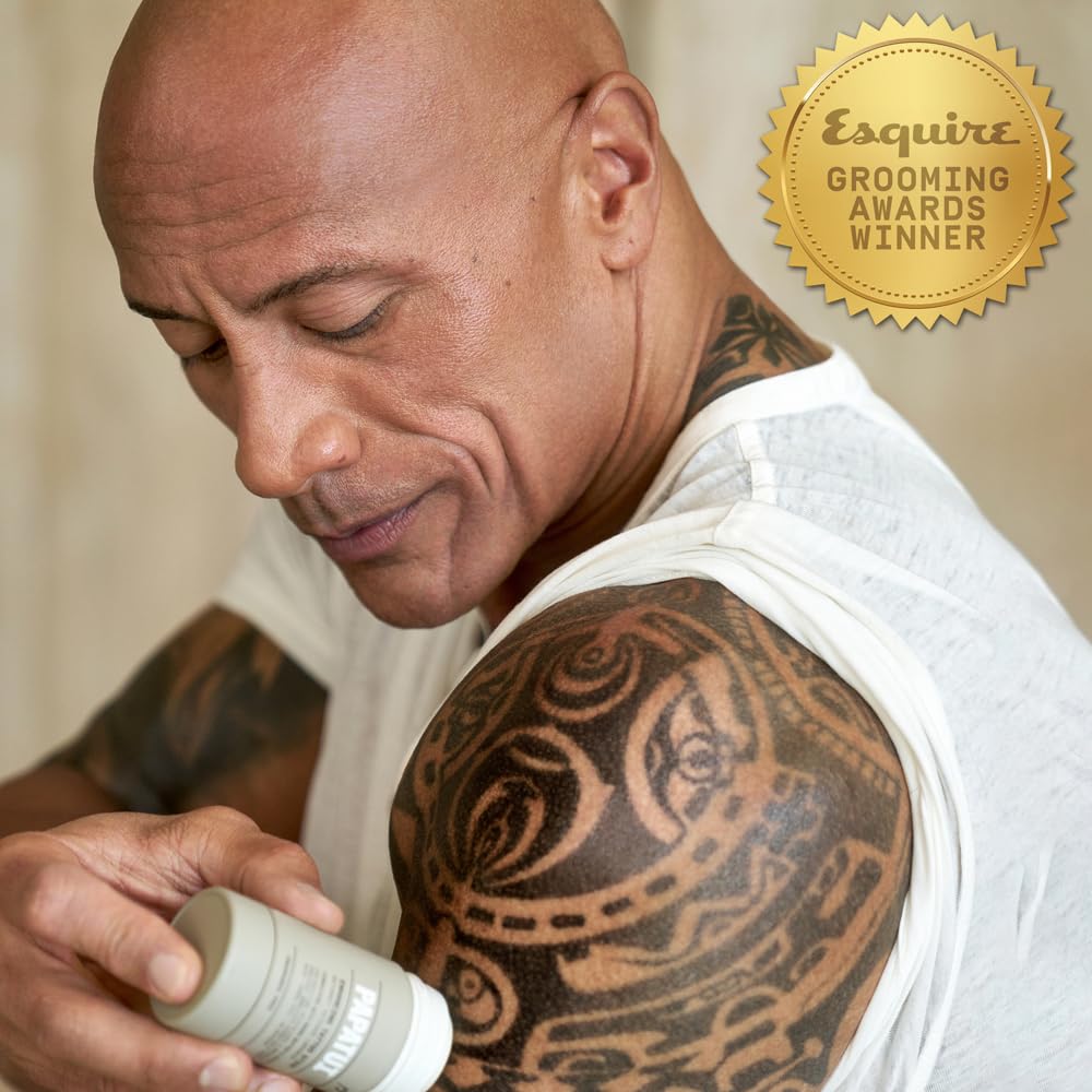 PAPATUI by Dwayne Johnson Mess-Free Enhancing Tattoo Stick | Revitalize, Protect and Brighten Tattoos | Made with Vitamin E | Fragrance-Free | 2.6oz