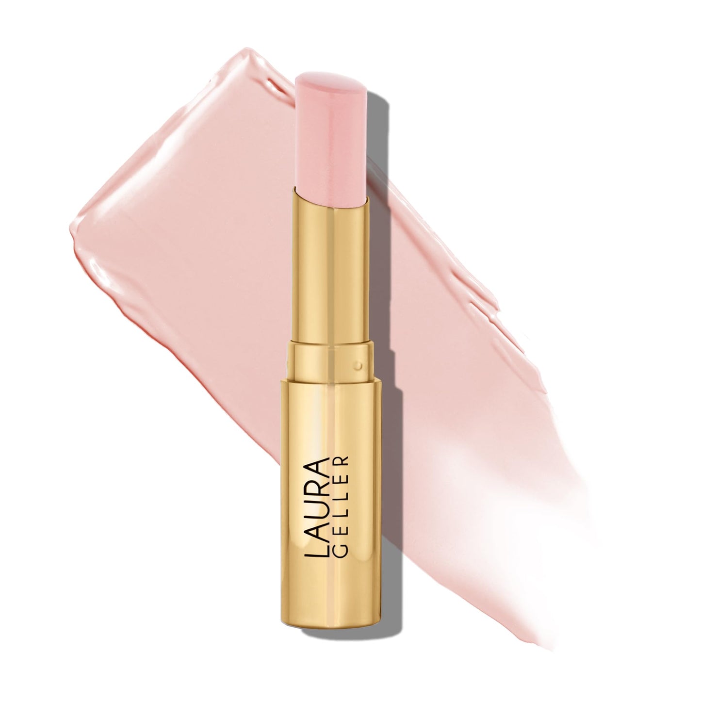 LAURA GELLER NEW YORK Jelly Balm Tinted Lip Balm – Sheerly Amazing – Hydrating Lip Color with Shine Finish – Squalane & Vitamin E – Buildable Sheer to Medium Coverage – Vegan & Cruelty-Free