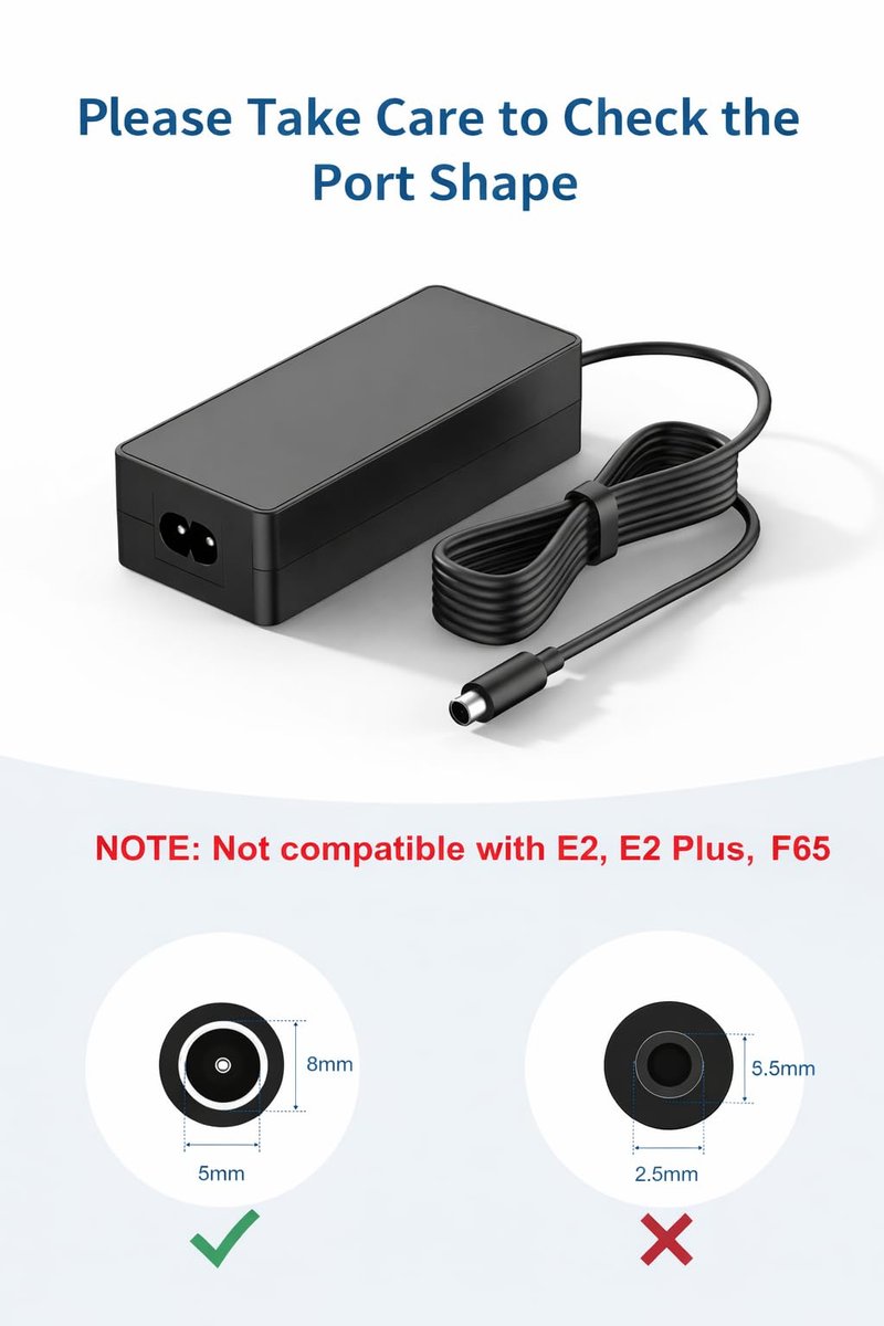 42V Charger for Segway Ninebot Scooters, Compatible with ES2 ES4 E22 F20 F25 F30 F40 D18 D28 D40 F2 F2 Plus F2 Pro and E2 Pro, NOT Compatible with E2 Plus or E2