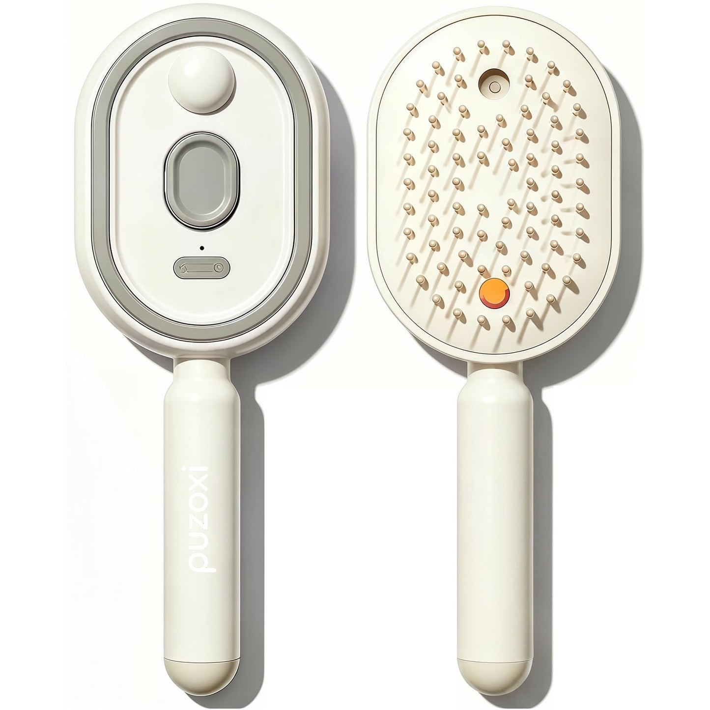Electric Spray Air Cushion Massage Comb, 2026 New Retractable Steam Hair Brush for Women, Strong, Less Breakage, No Hair Residue, Both Long and Short Hairs, Reduce Frizz