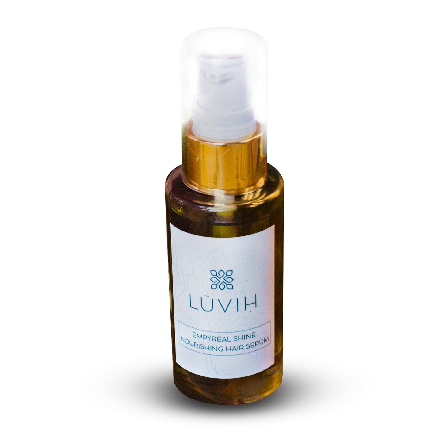 LUVIH Empyreal Shine Hair Serum with Ashwagandha, Amla & Rosemary Oils for Women & Men - Growth, Hydration - Ayurvedic Hair Care Essential, 50 mL