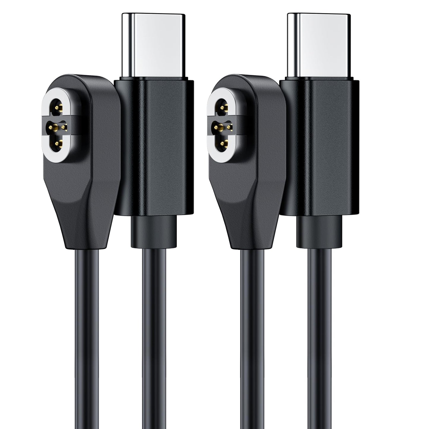 (2Pack) 4Pin Magnetic Charging Cable for OpenSwim Pro, USB C Charging Cable Compatible with Shokz S710 Bone Conduction Headphones, Shokz Charging Cable Support Transferring Files and quick charge 1m