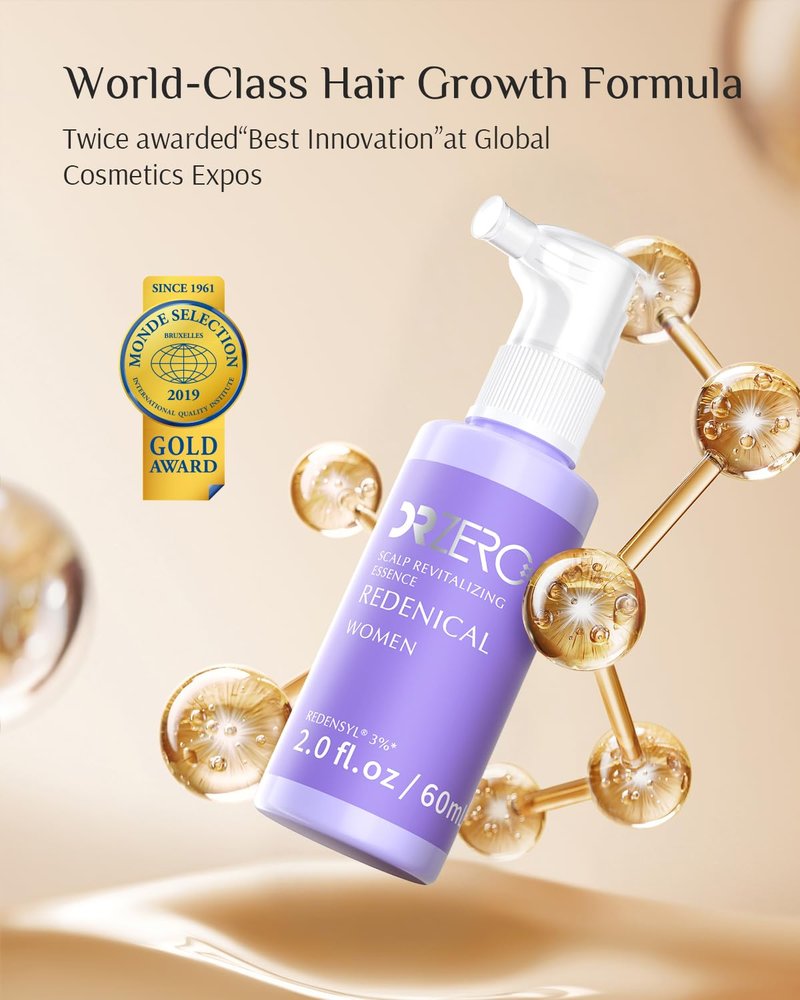 Hair Growth Serum for Women - 3% Redensyl Japanese Treatment for Thinning Hair | Scalp Care, 60ml
