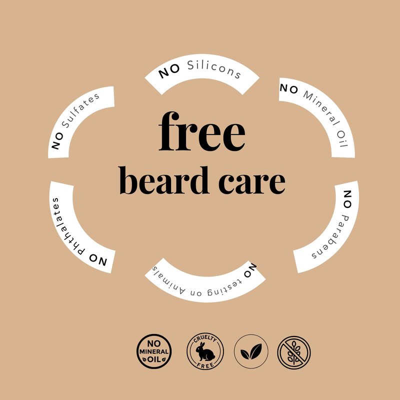 BAHAWAT Beard Wash - Barbershop - 8 fl. oz. - Sulfate free - with biotin, provitamin B5, Blackseed oil, Jojoba Oil, Natural Ingredients for a Gentle, Deep Cleanse-Strengthening Wash