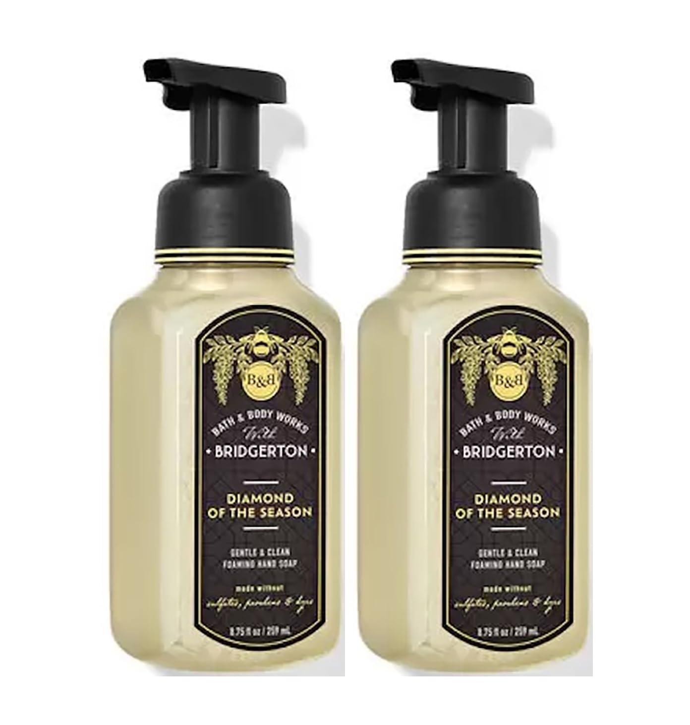 Foaming Hand Soap - Gentle & Clean Formula | 8.75 Oz, 2-Pack (Champagne Toast)