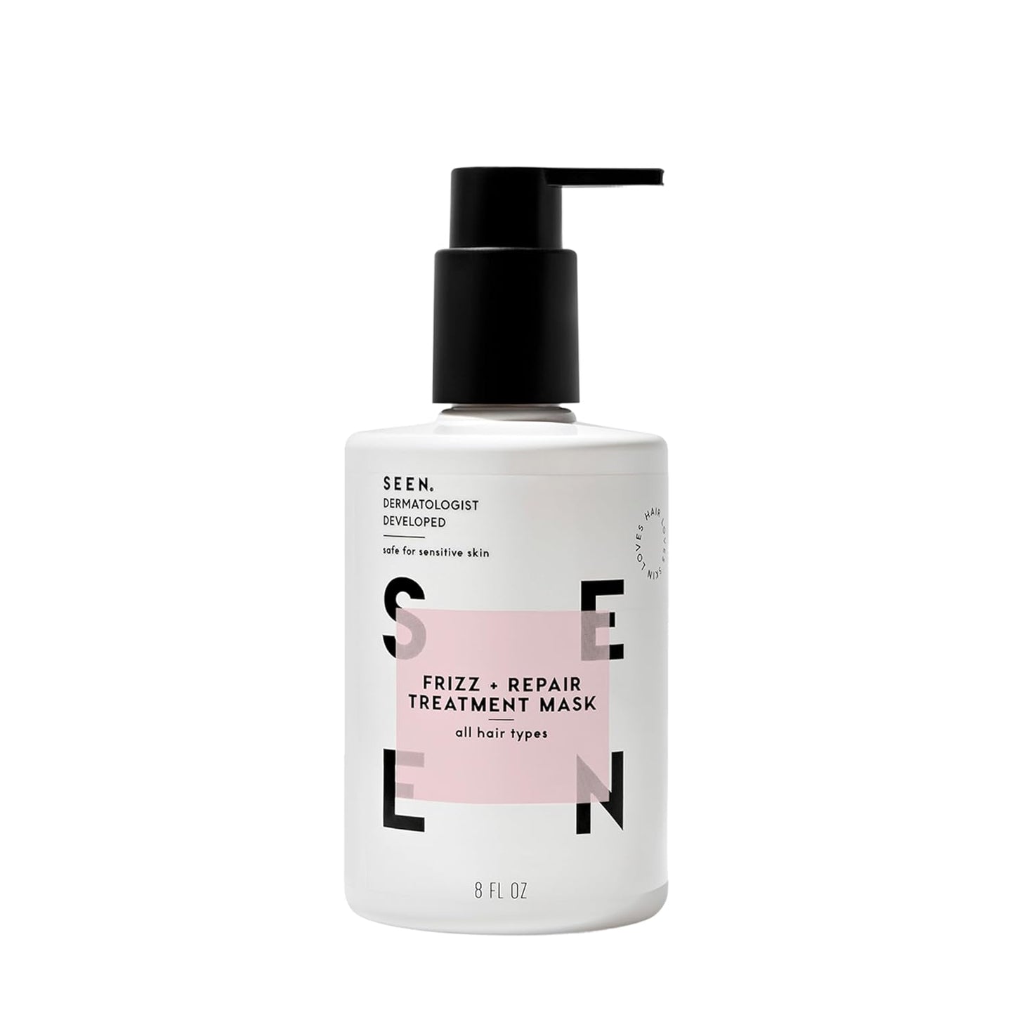 Frizz Control Treatment Mask - Fragrance-Free Repair for Stronger, Smoother Hair | Safe for Sensitive Skin