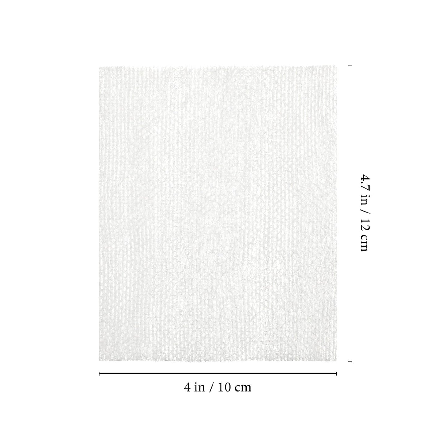 TOPPERFUN 400Pcs Cotton Pads for Face, 4.2x3.9in Thin Facial 100% Cotton Wipes, Stretchable Dry Toner Pads Soft Wipes for Toner, Makeup Remover, and Masks, Extra Soft Makeup DIY Mask for Women