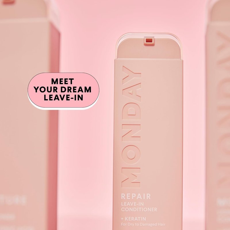 Moisture Leave-In Conditioner with Hyaluronic Acid - Nourishing Jojoba, Almond Oil & Shea Butter for Dry Hair | 150mL