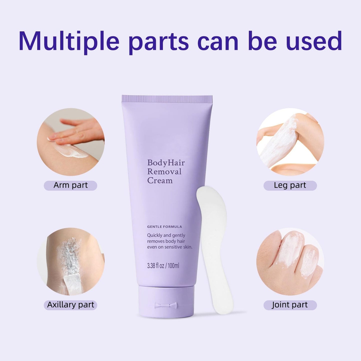 Snatched Hair Removal Cream, Body & Facial Hair Remover Cream for Woman Aged 65+, Bikini Hair Removal Cream (1PC)